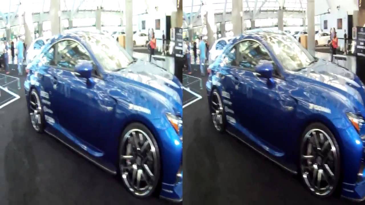 2015 Lexus RCF at the 2014 Los Angeles Auto Show in 3D HD