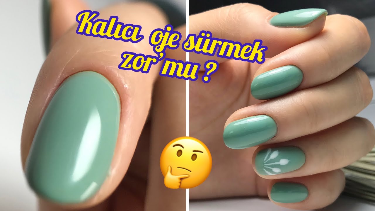 Kalıcı oje sürmenin sırları 🤫 #2021trend #kalıcıoje2021