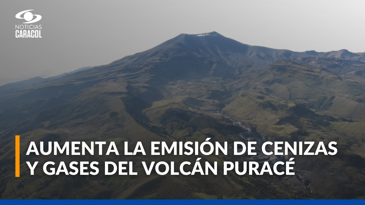 Volc&aacute;n Purac&eacute;: habitantes de las zonas m&aacute;s cercanas comienzan a sentir estragos causados por cenizas
