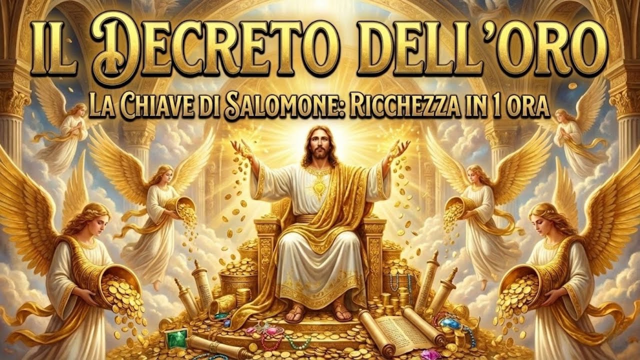 ⚡💰 SALMO di SALOMONE Che OBBLIGA il DENARO a Venire DA TE IN 1 ORA OGGI