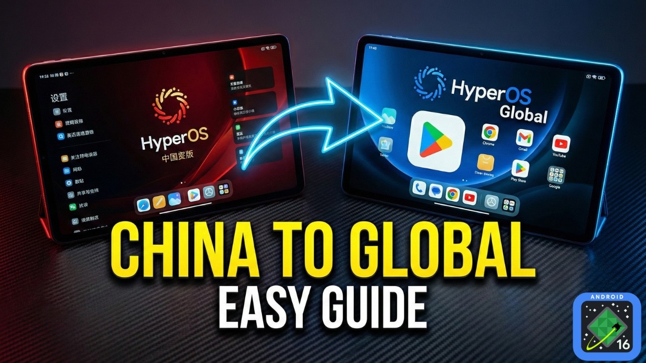 Xiaomi Pad 7 China to Global ROM: Full Step-by-Step Tutorial