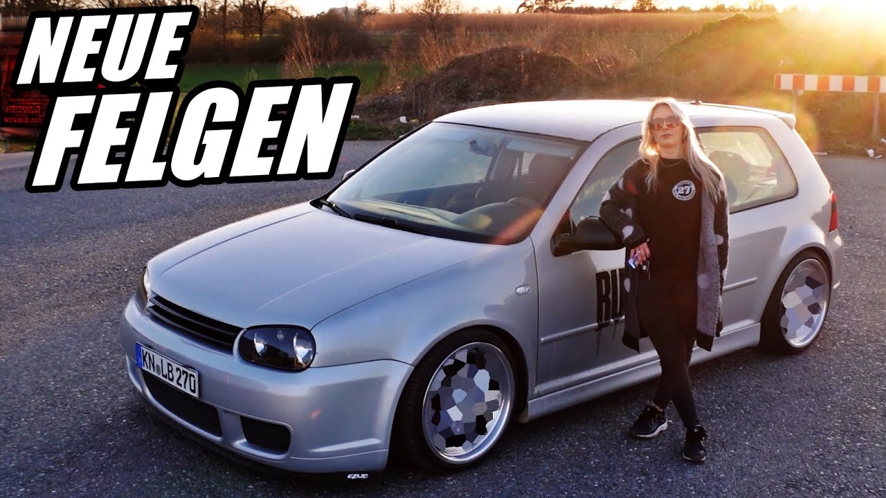 Fake R32 bekommt ENDLICH schöne Felgen