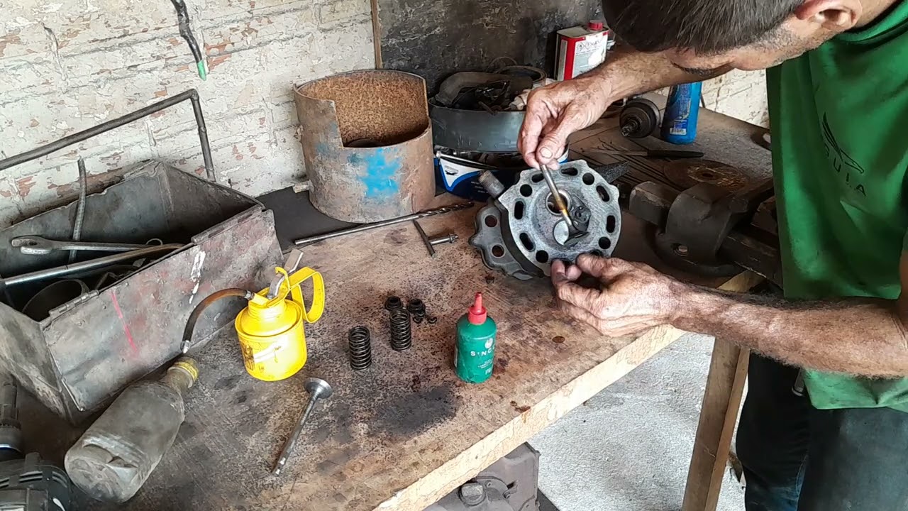 Como testa um cabeçote do motores yanmar