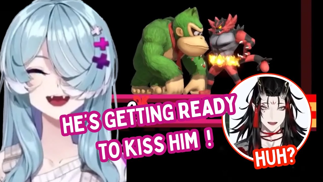 Elira and Vox turned Donkey Kong into a YAOI-verse