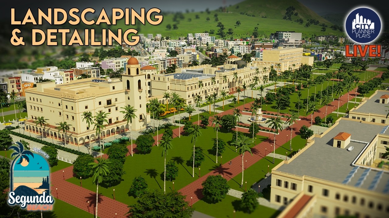 Landscaping & Detail Segunda Beach... LIVE! | Building & Brews