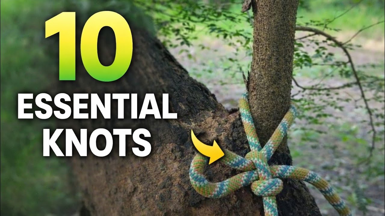 Master 10 Useful Knots in Minutes | Step by Step Tutorial