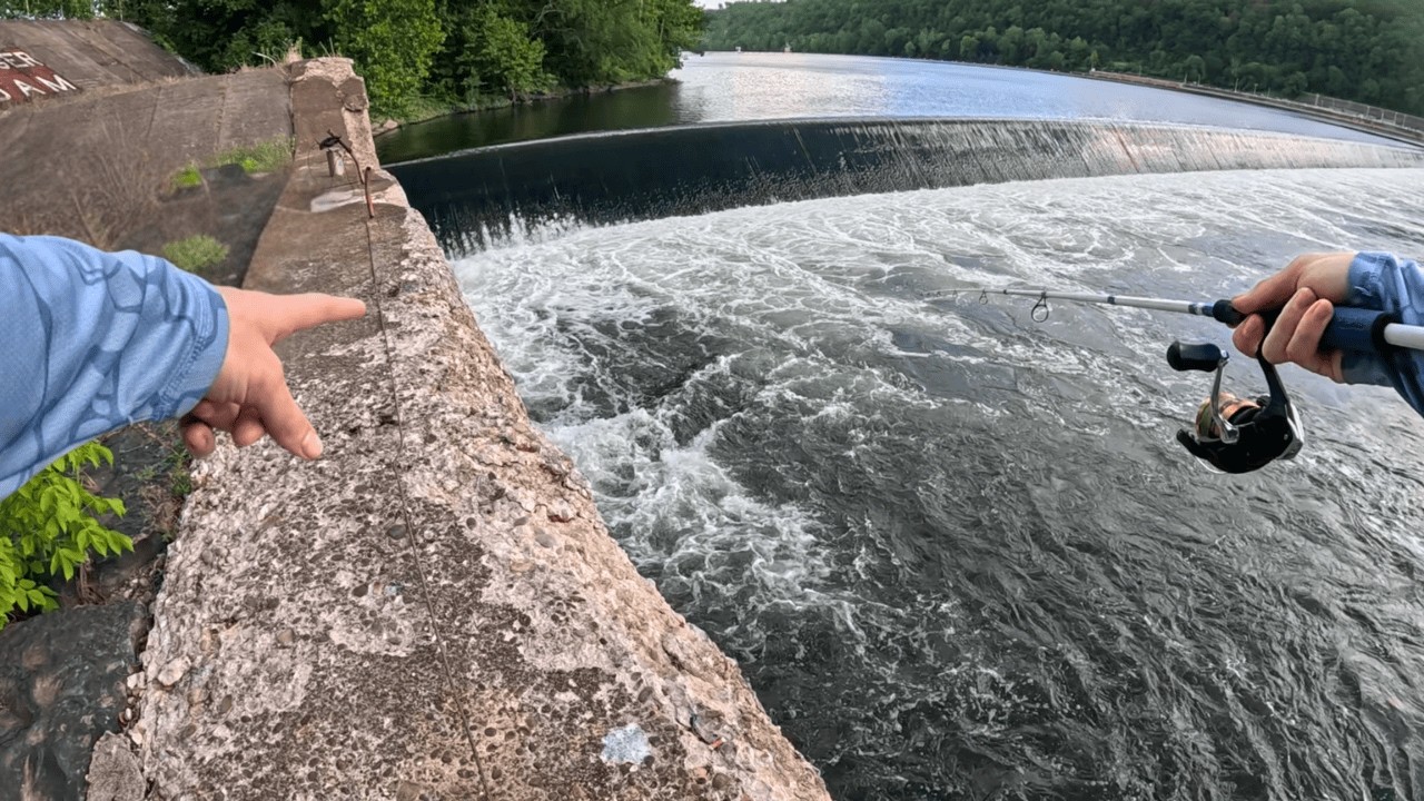 Fishing The Biggest Spillway Ive Ever Seen!! (New Species!)