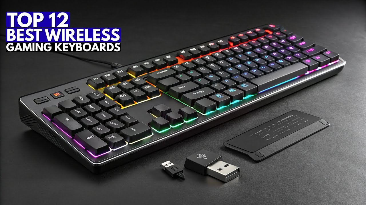 Top 12 Best Wireless Gaming Keyboards in 2026 🔥 Low Latency & RGB Picks