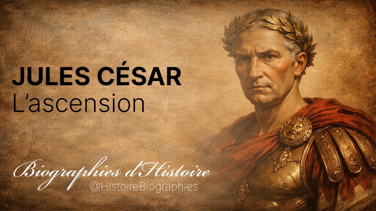 L'ASCENSION DE JULES CÉSAR - BIOGRAPHIES D'HISTOIRE - PODCAST