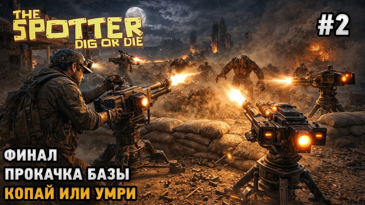The Spotter: Dig or Die #2 ФИНАЛ Прокачка базы, Копай или умри