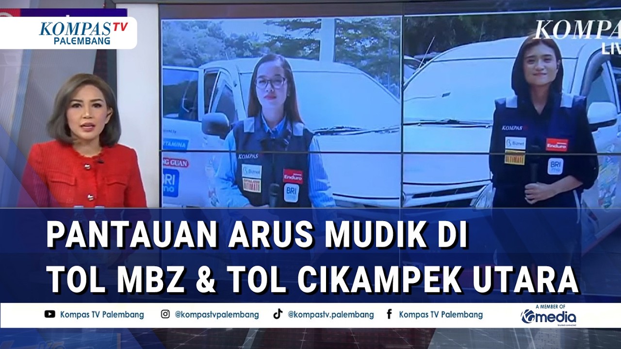 Laporan Langsung! Arus Mudik di Tol MBZ & Tol Cikampek Utara
