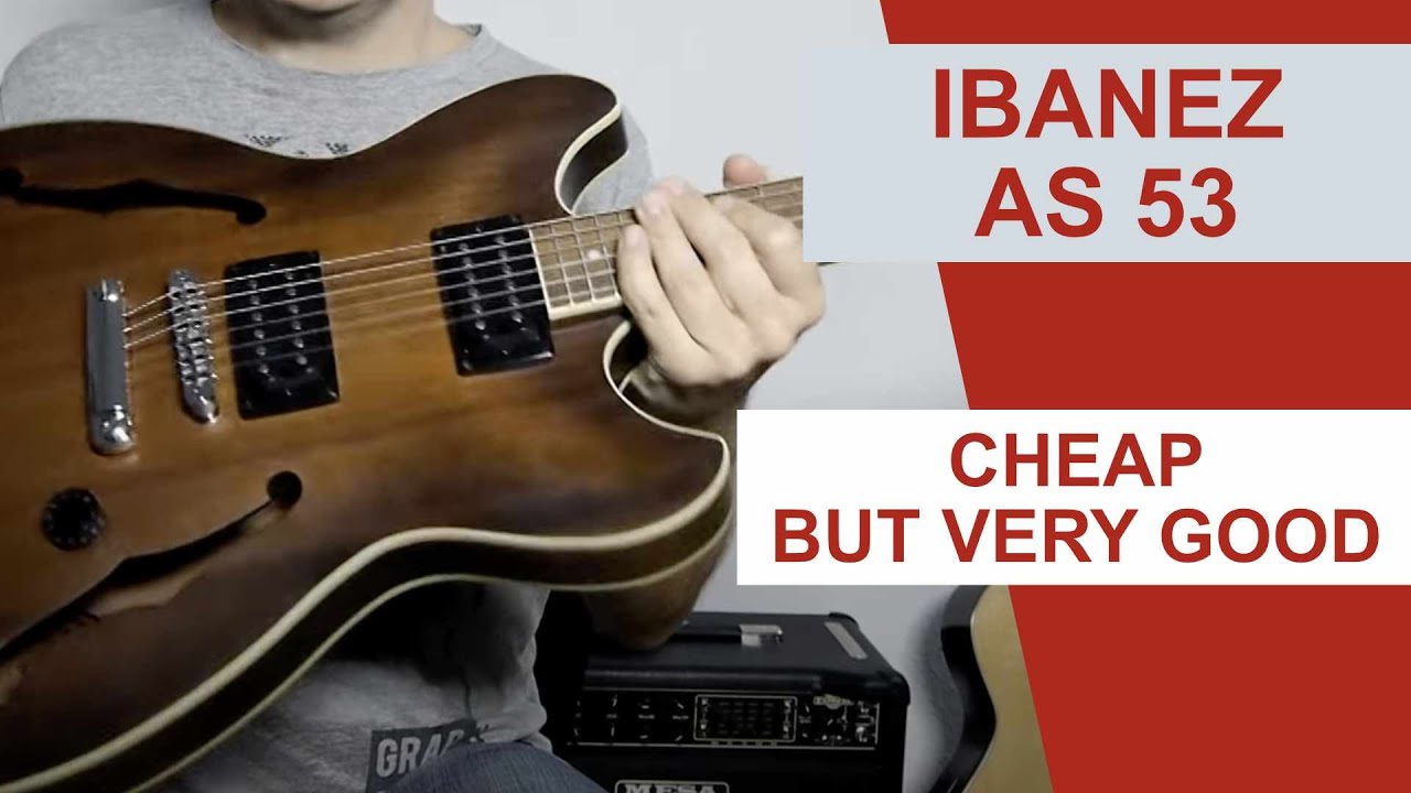 Ibanez AS53 quick video test