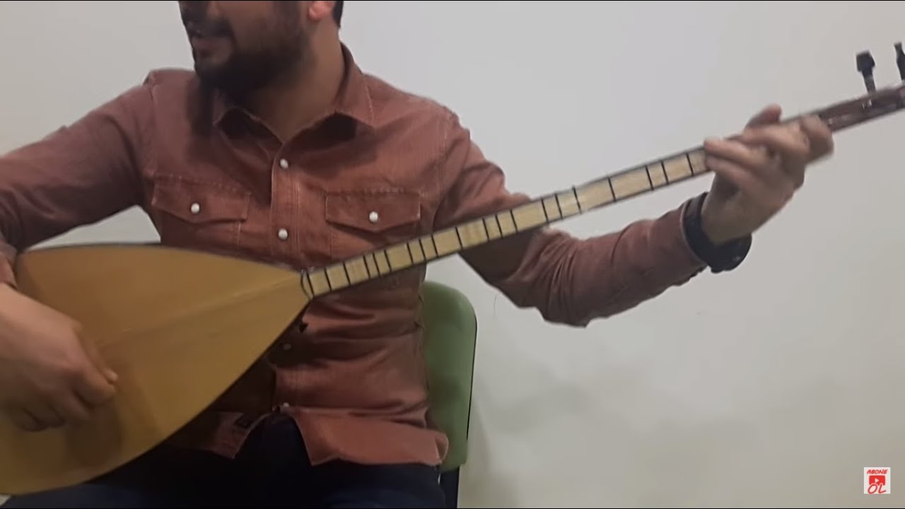 BAHÇEDE YEŞİL ÇINAR (Xıyar) Uzun Sap Bağlama Ders 44
