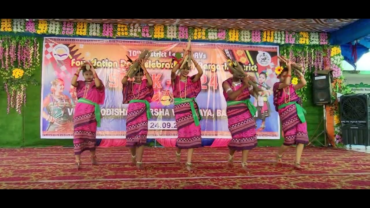 SPARK-2024 || OAV BHATLI || FOLK DANCE #bargarh #bhatli #oav #school #dance #folk #folkmusic