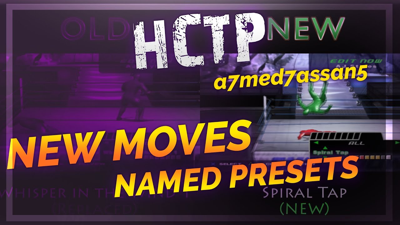 HCTP - New Moves (Spiral Tap, Starship Pain, Bicycle Kick, etc..) , Named Presets | PS2 Mod