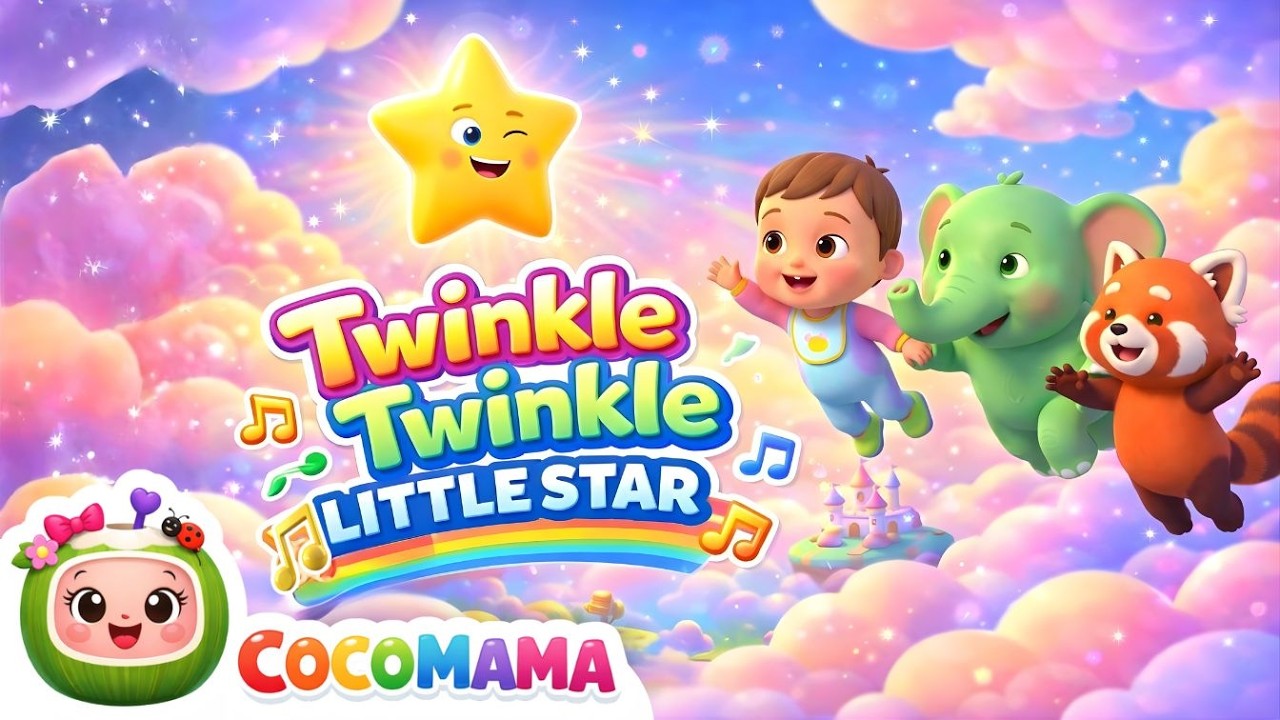 Twinkle Twinkle Little Star | Nursery Rhymes & Songs for Kids