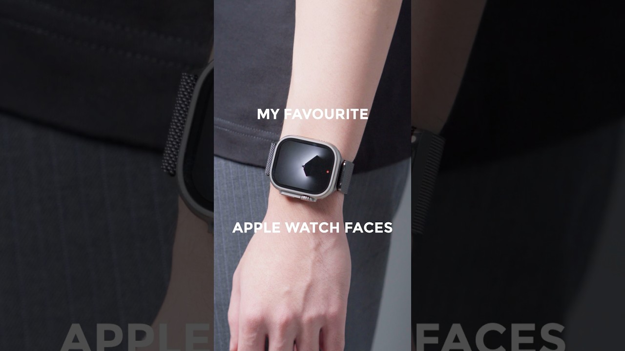 What are some good Apple Watch faces I should try out 🤔