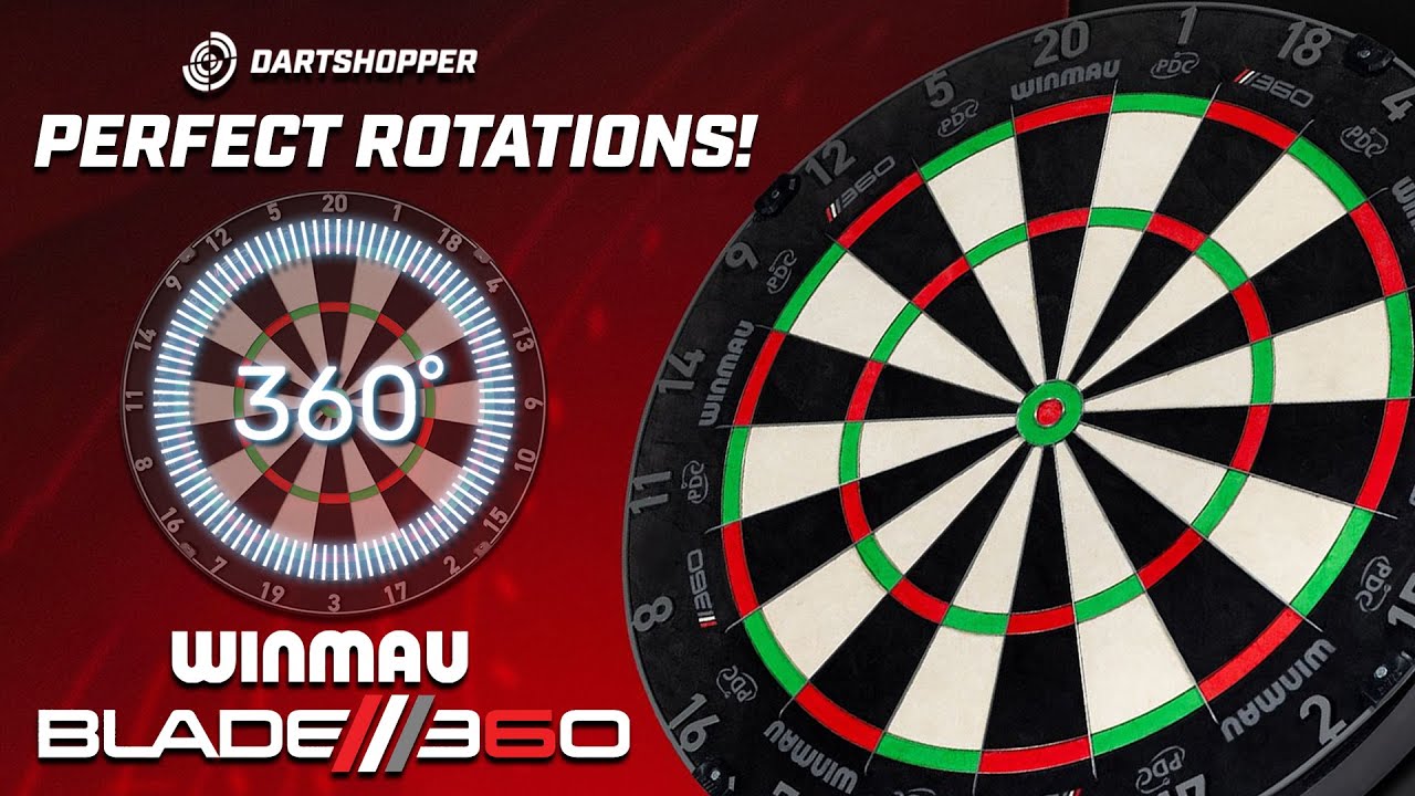 Мишень для дартса Winmau Blade 360 ​​&mdash; изменения, которые бросаются в глаза!