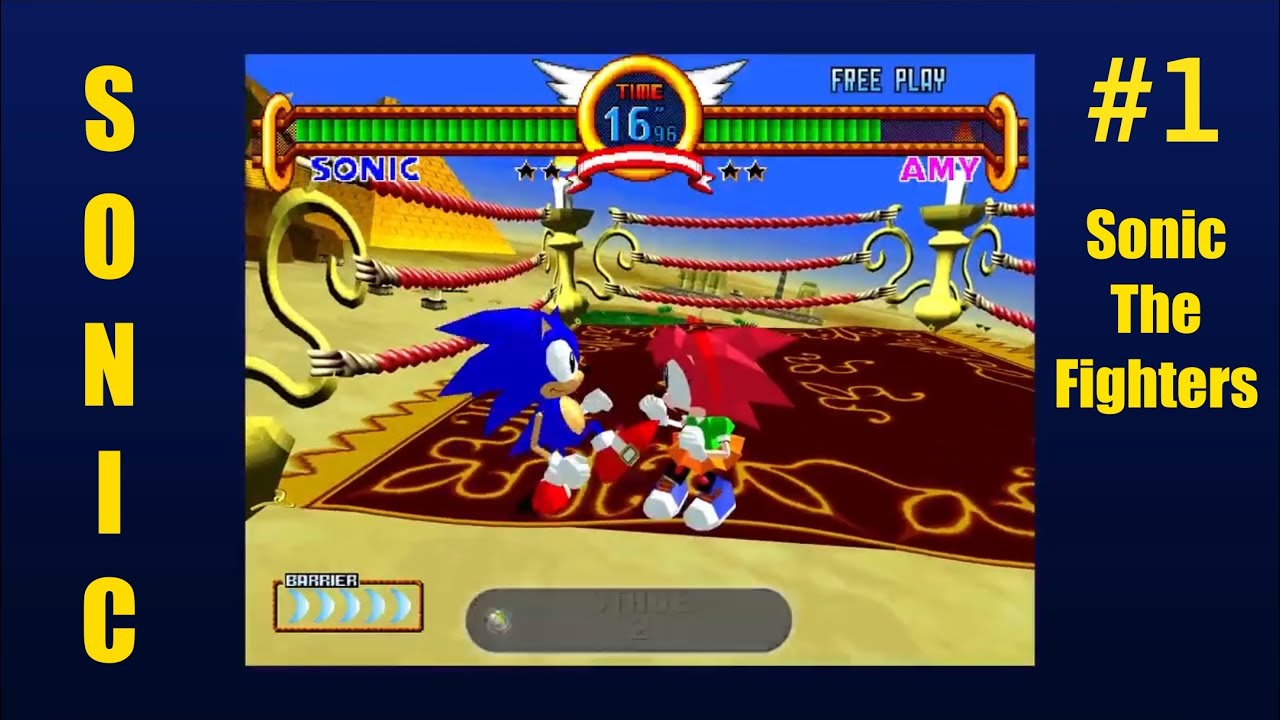 [Sonic The Fighters] The Blue Guy #1