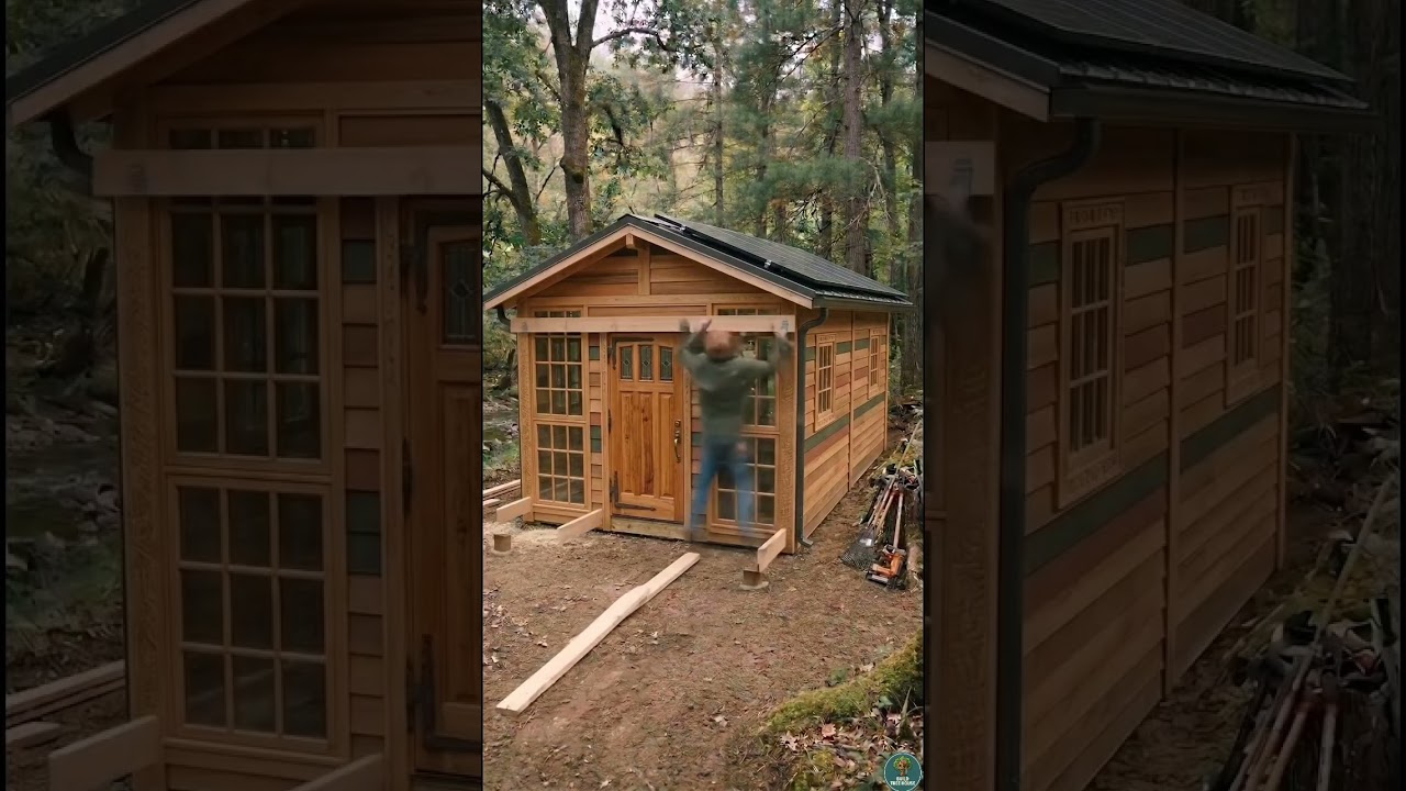 Bohemian Moss Creek Shelter Restoration Broken Forest Shelter Transformed into a Cozy Dream Retreat
