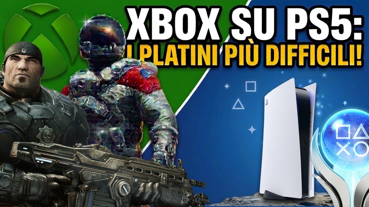 i 5 giochi XBOX + difficili da platinare su PS5 #xbox #ps5 #trophyhunter