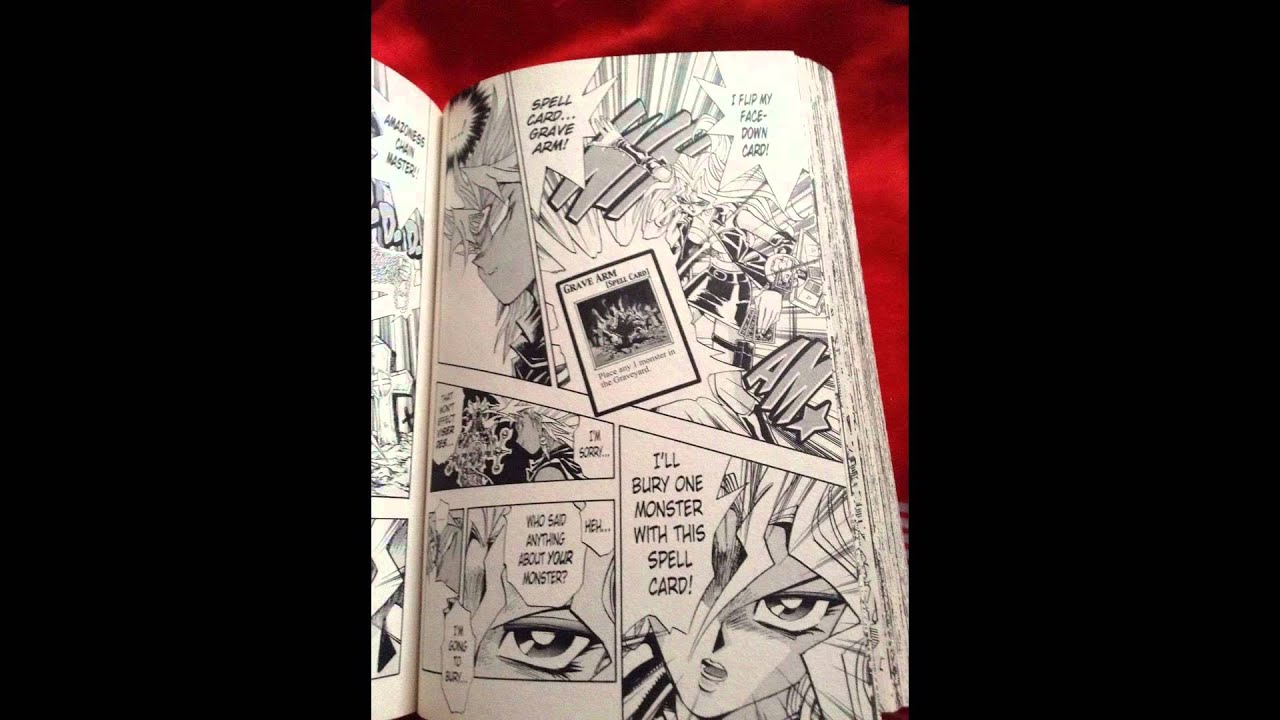 Yu-Gi-Oh Manga Mai vs Marik scary version