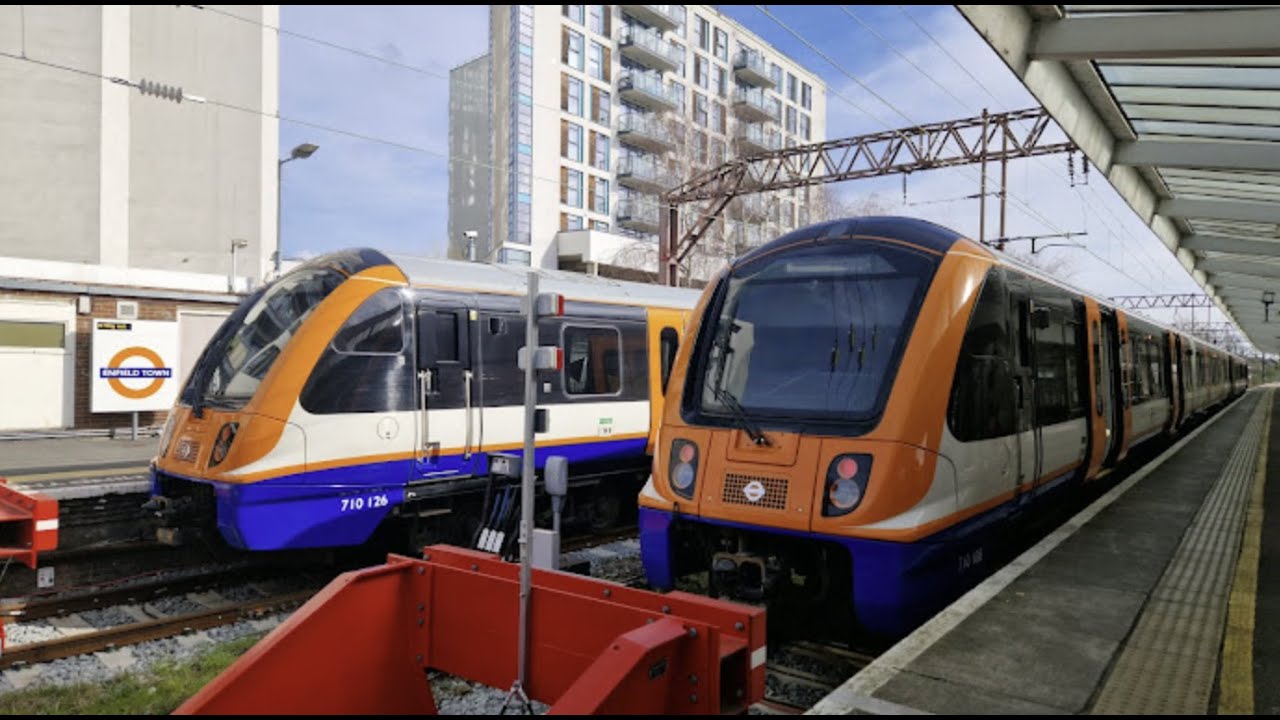Class 710 Ride | Enfield Town - Seven Sisters [FULL UNCUT JOURNEY]