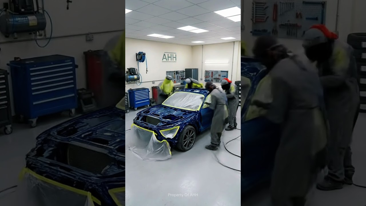 Modern Muscle Reborn 🔥 2016 Ford Mustang Full Restoration Timelapse