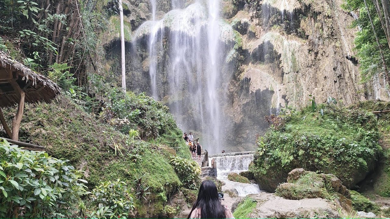 Tumalog Falls with my Husband 