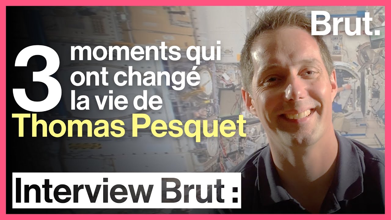 3 moments qui ont changé la vie de Thomas Pesquet
