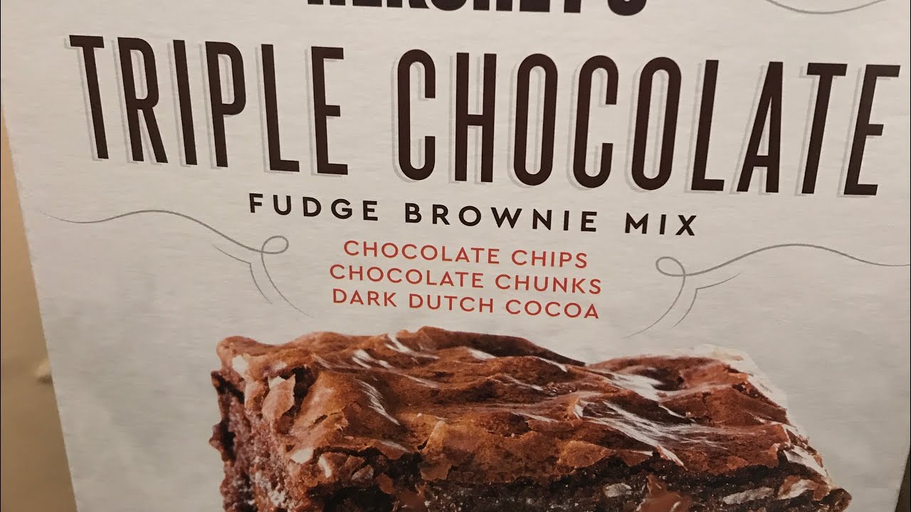 Hershey's Triple Chocolate Brownies