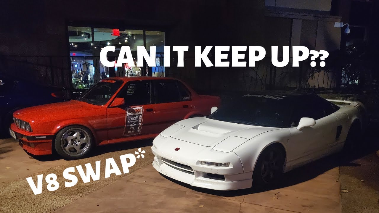 E30 CHASES DOWN NSX ON TAIL OF THE DRAGON Ft. SAVAGE GARAGE