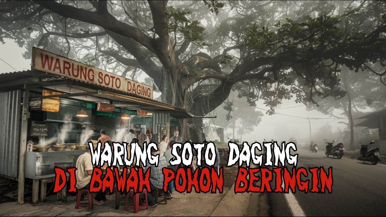 Warung Soto Daging di Bawah Pohon Beringin
