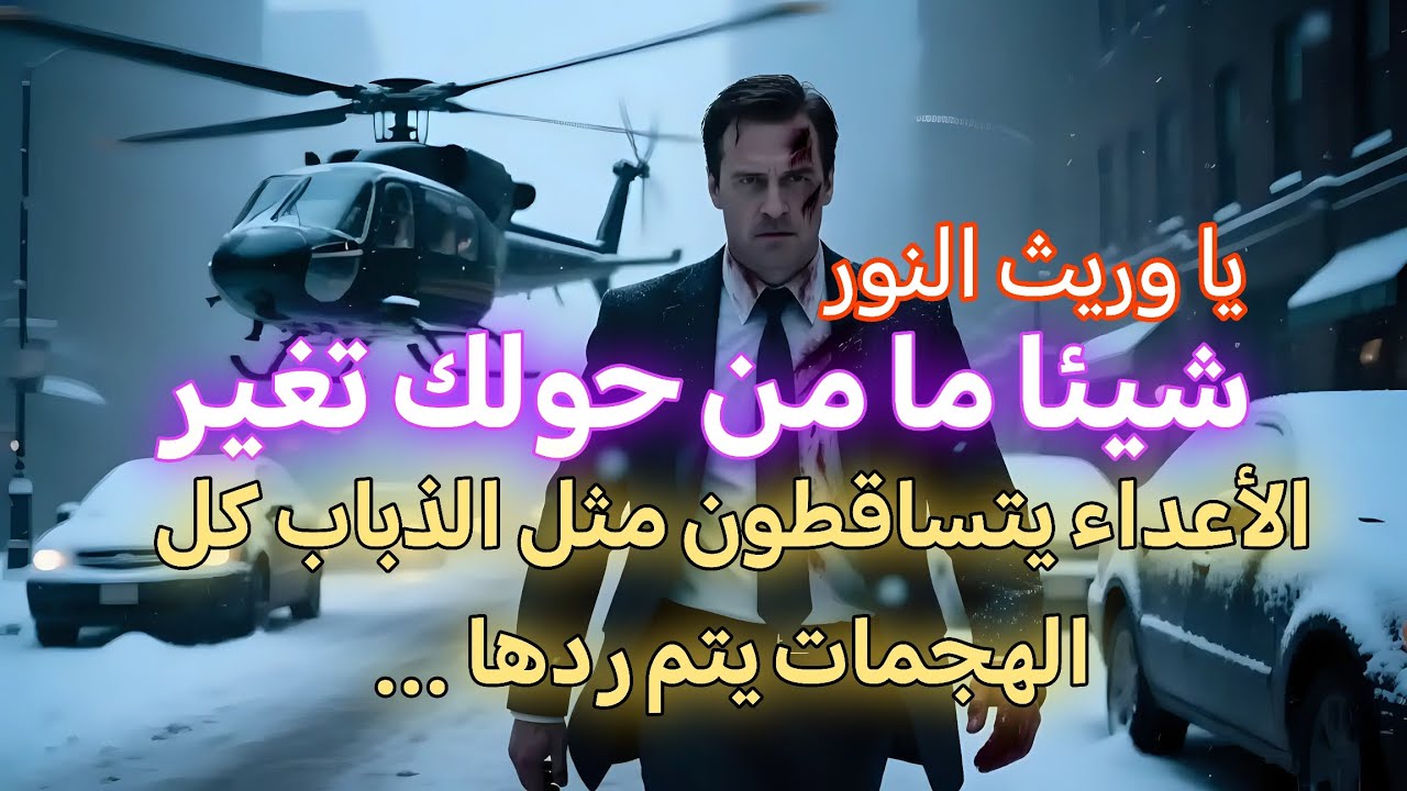 ايها النوراني .كل هجوم يُحبط وأعداؤك يسقطون كالذباب، والحماية ليست حظًا