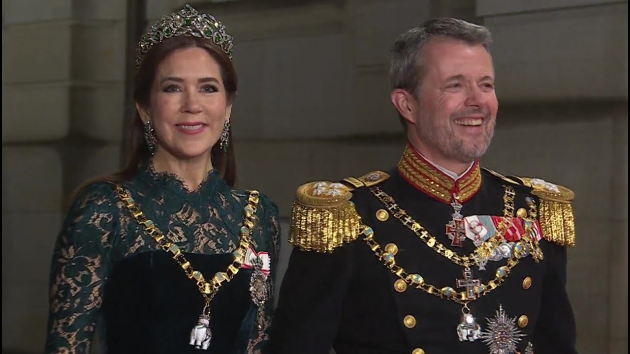 King Frederik X of Denmark's New Year banquet for the Government 2025