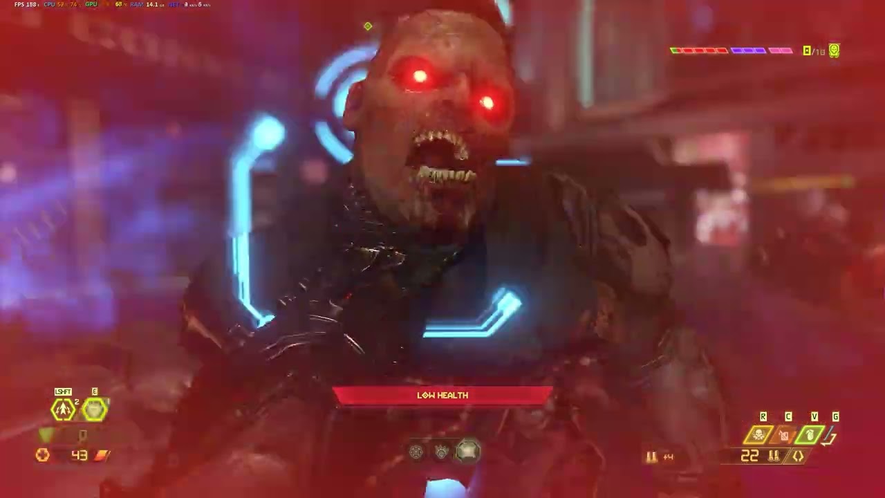 Doom Eternal: RTX 4080 SUPER | 1440p | Marauder boss battle