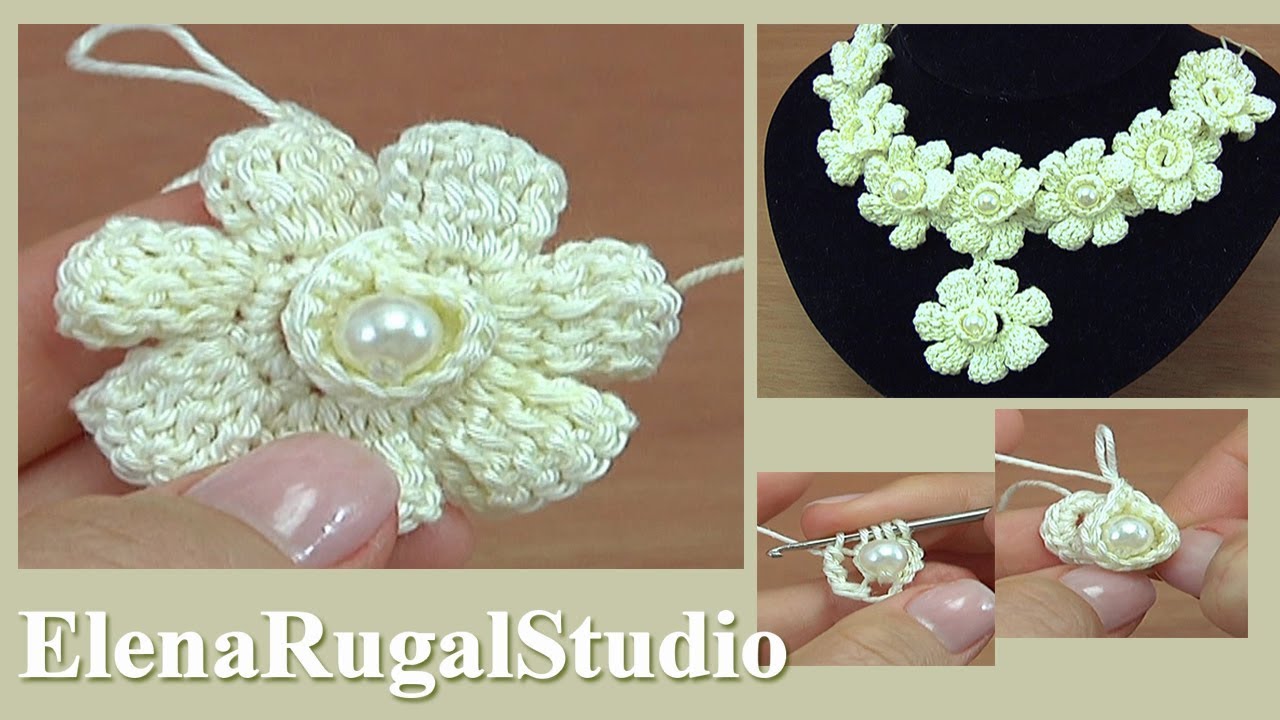 How to Make Beautiful Floral Necklace