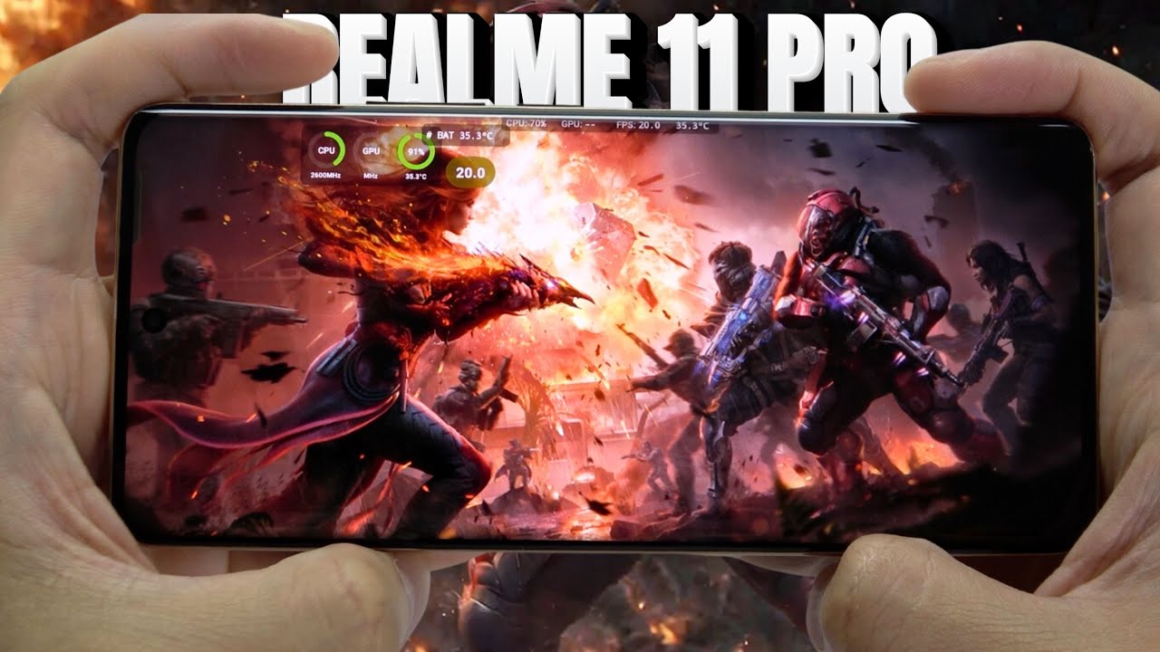 Realme 11 Pro test game Call of Duty Mobile CODM 2024 | Dimensity 7050 5G