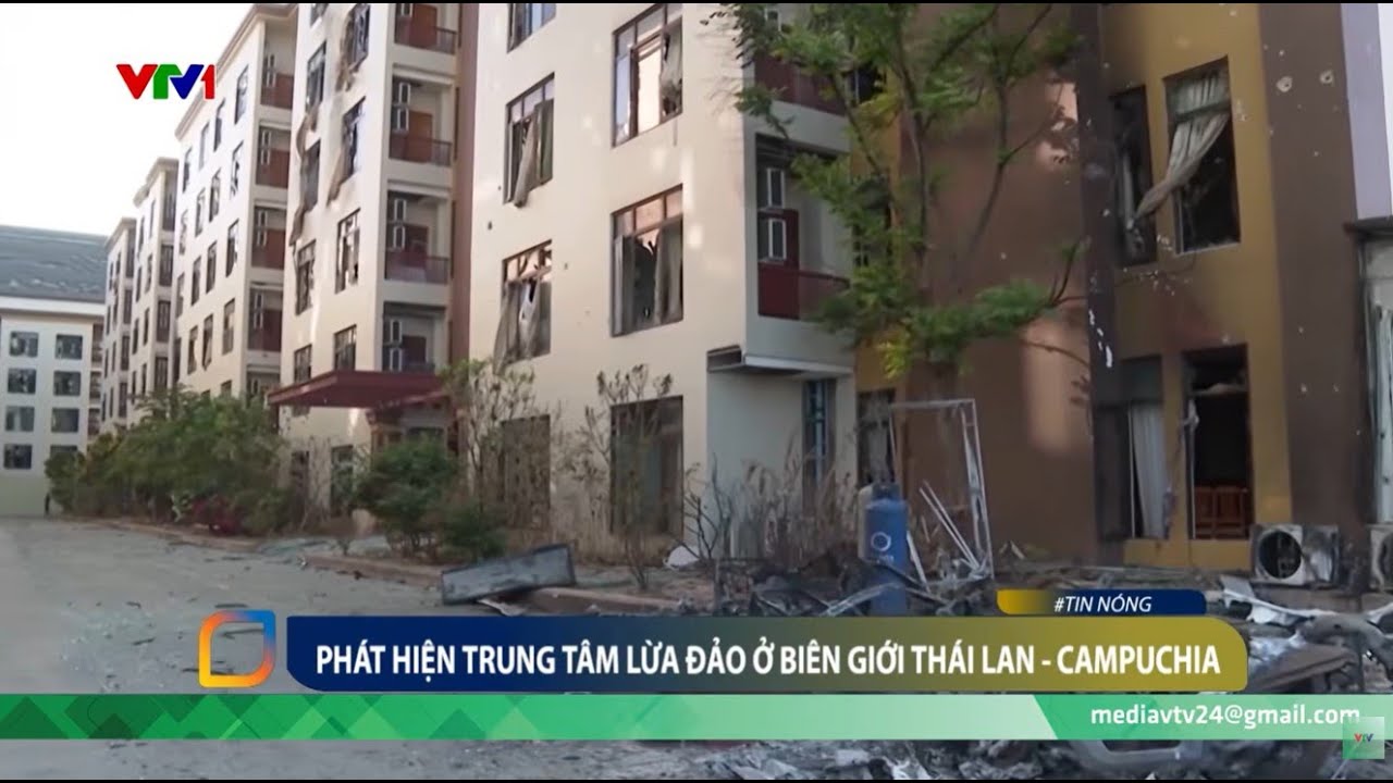 Phát hiện trung tâm lừa đảo ở biên giới Thái Lan - Campuchia | Thế giới hôm nay | VTV