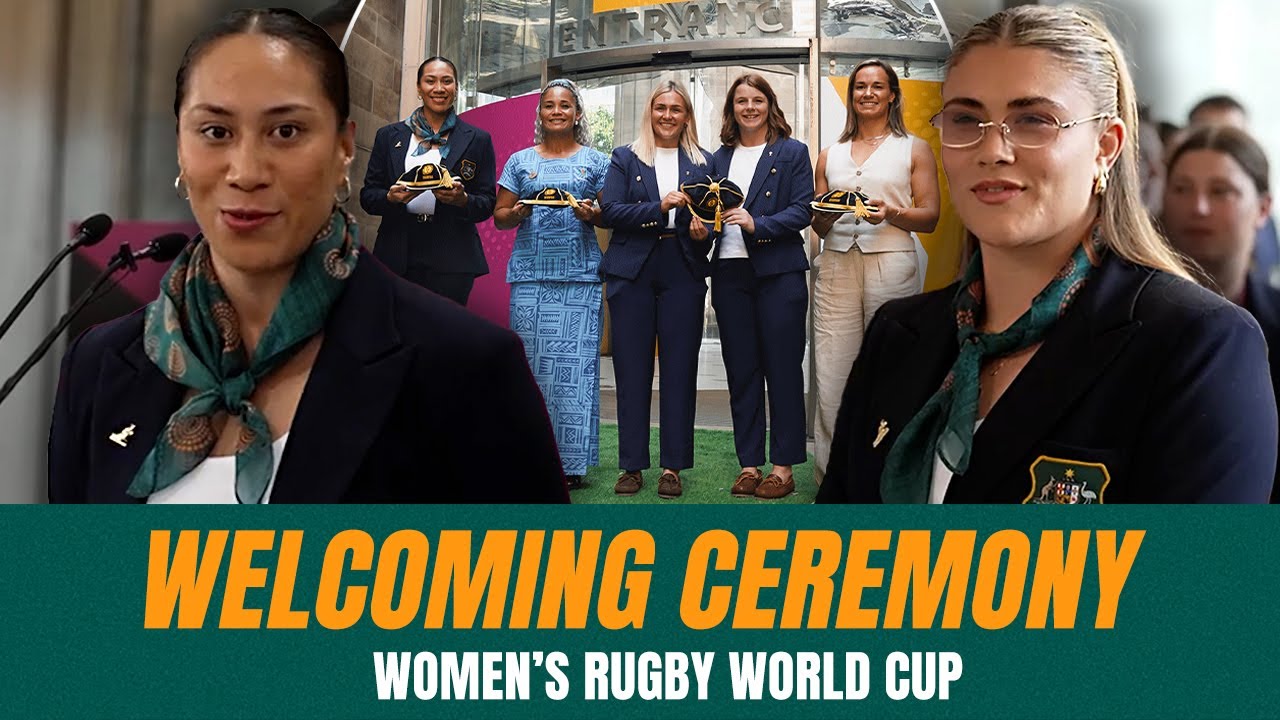 Inside look at the Women's Rugby World Cup Welcoming Ceremony | 2025 Women's Rugby World Cup