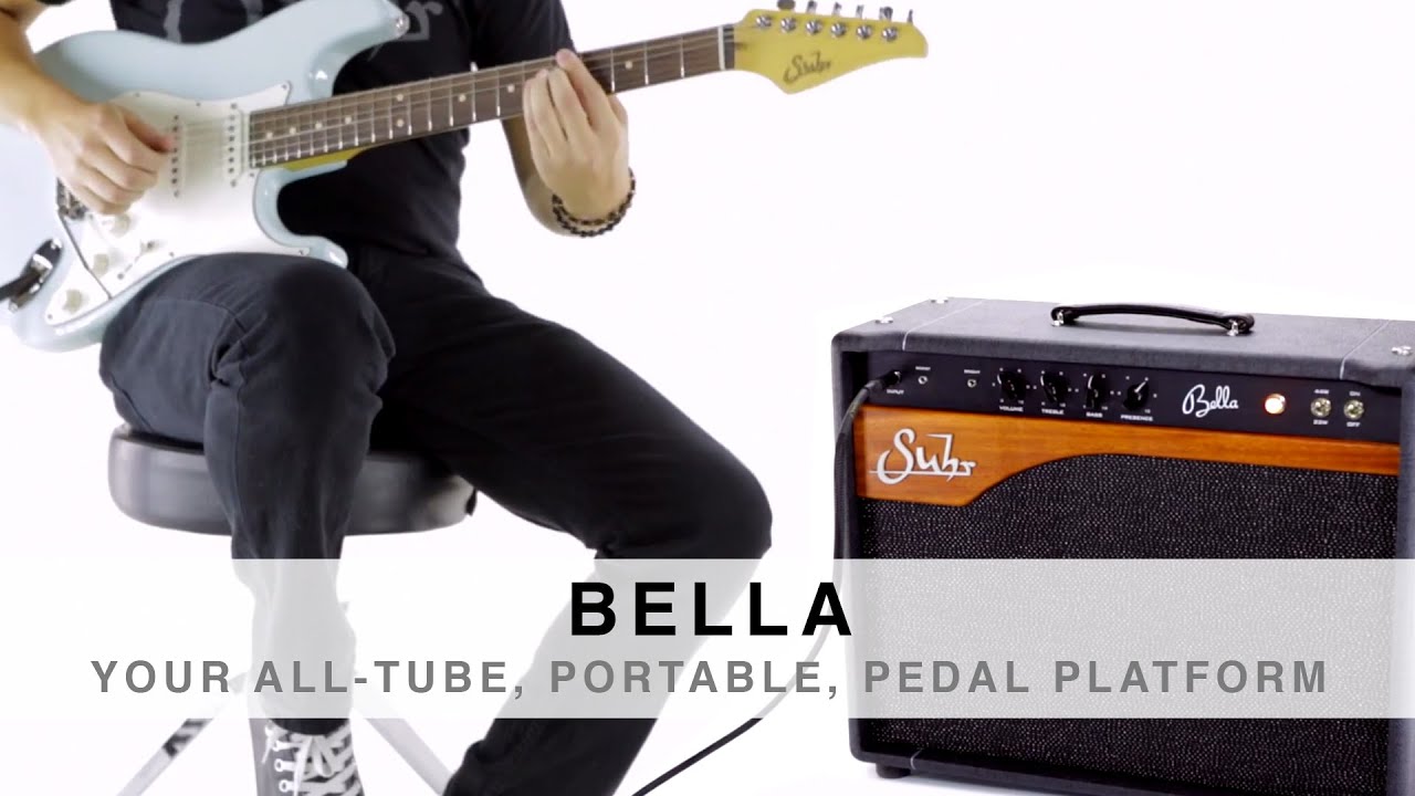 SUHR BELLA™ - YOUR ALL-TUBE, PORTABLE, PEDAL PLATFORM