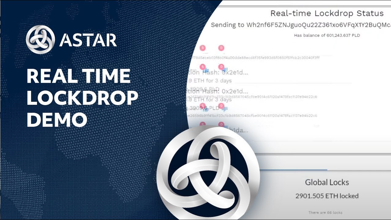Real time Lockdrop demo video