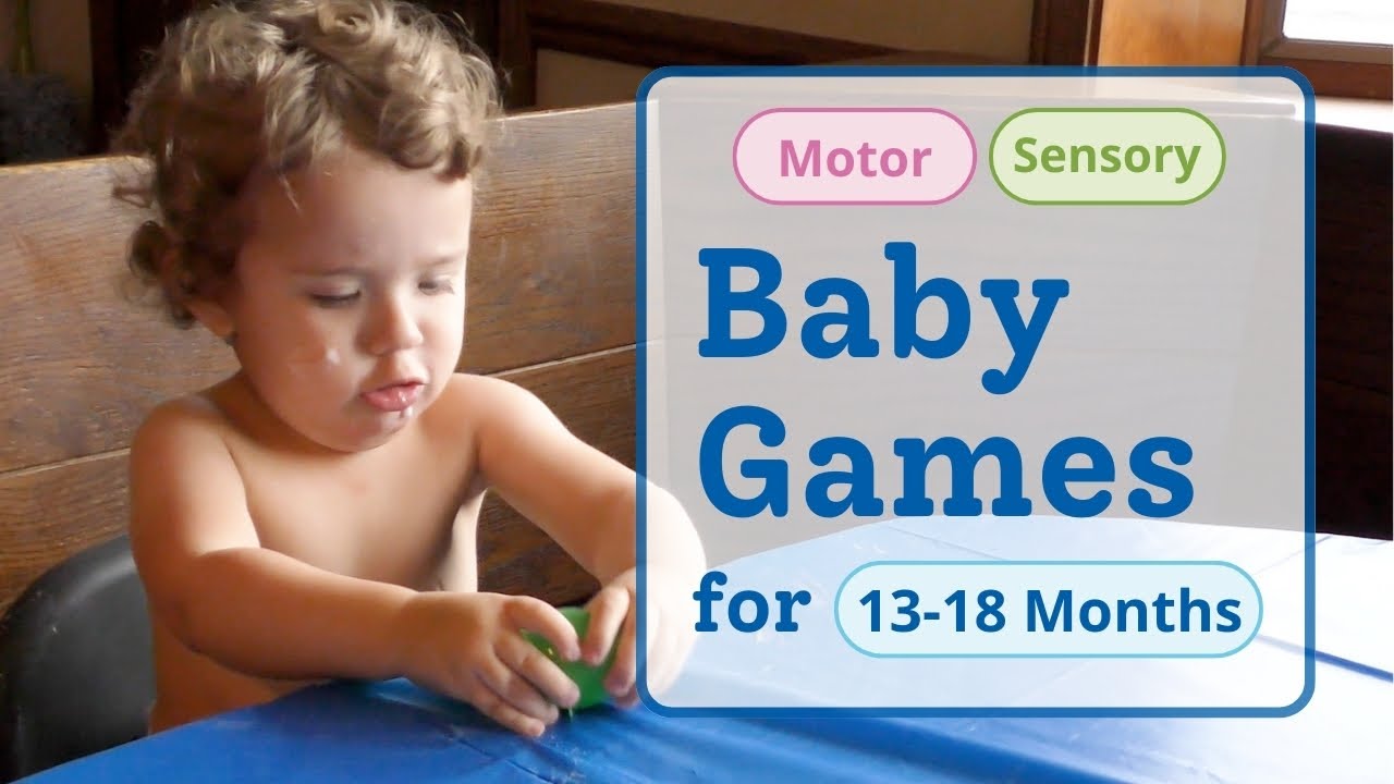 Games for Your 16 Month Baby! Helps Develop Coordination, Balance, Fine Motor Skills