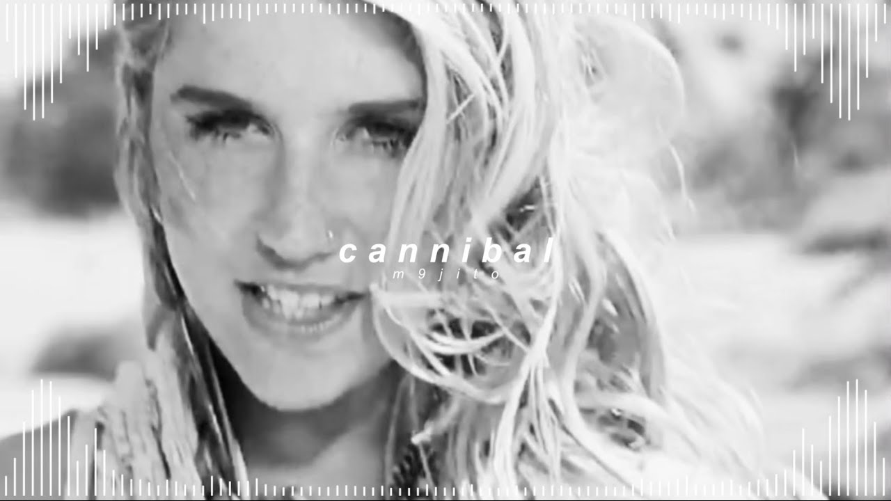 ke$ha - cannibal ( 𝘀𝗽𝗲𝗱 𝘂𝗽 + 𝗿𝗲𝘃𝗲𝗿𝗯 )