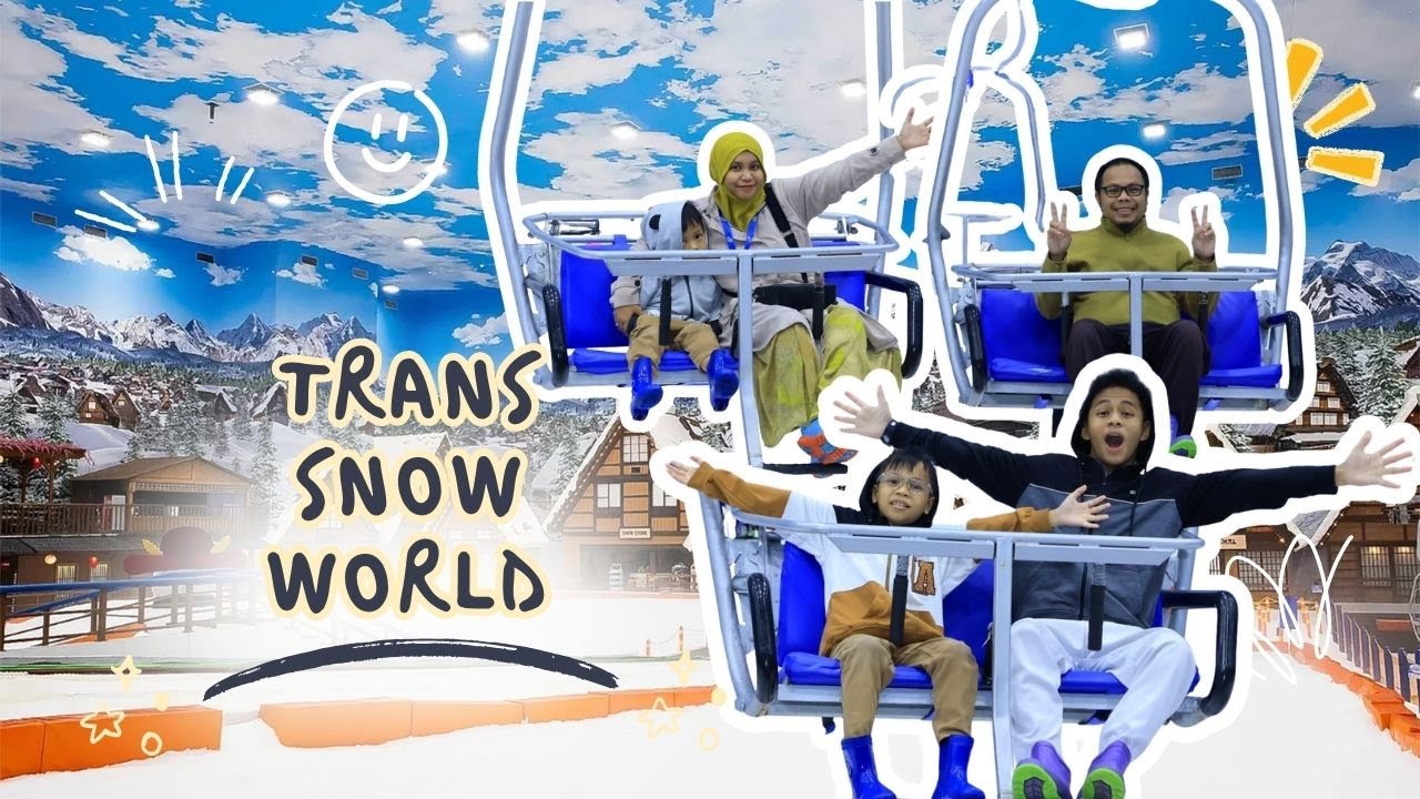 ⭕️ LIBURAN HARI KE 2 DI SURABAYA - MAIN SALJU DI TRANS SNOW WORLD
