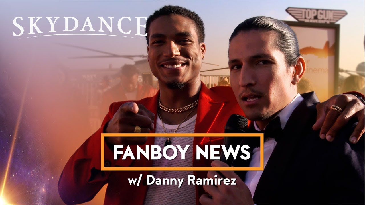 Skydance | Danny Ramirez Interviews Co-Star Tarzan Davis | Top Gun: Maverick