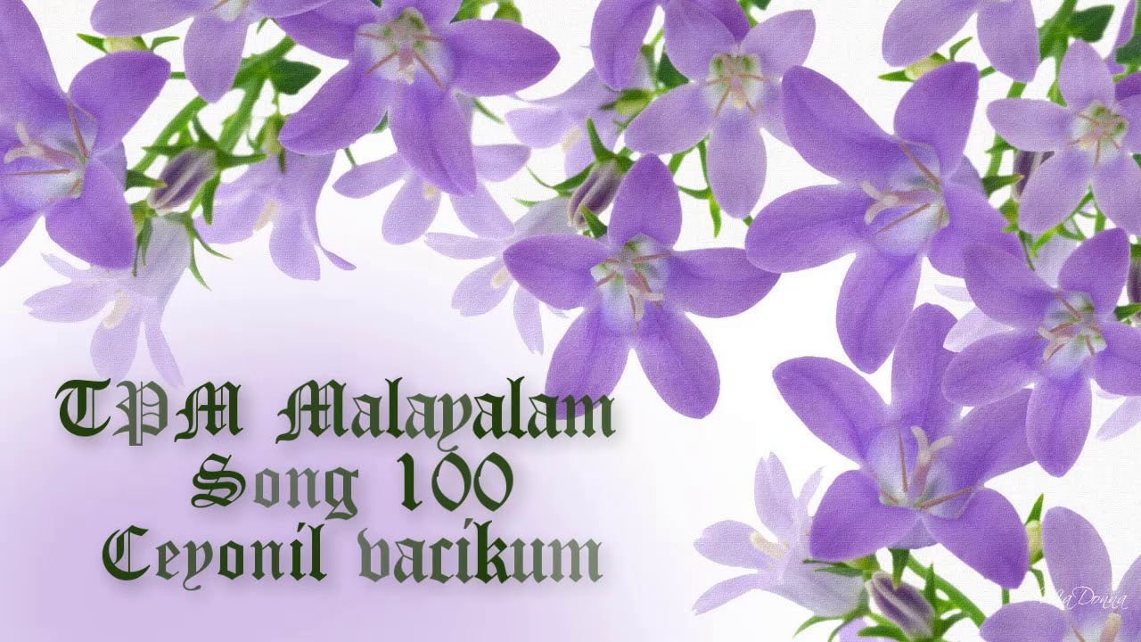 TPM Malayalam Song No.100 Ceyonil Vacikum