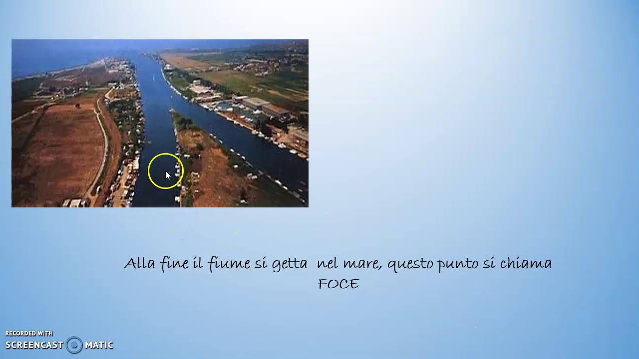Ambiente fluviale: il fiume