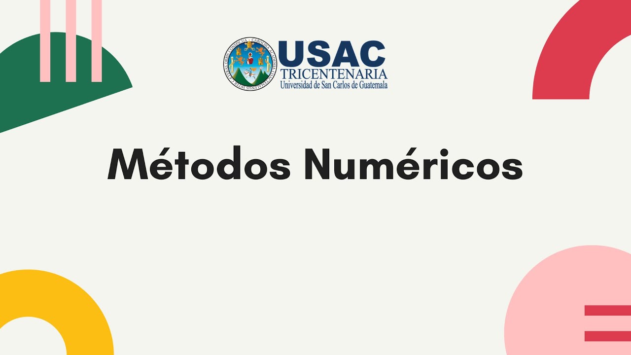 M&eacute;todos Num&eacute;ricos