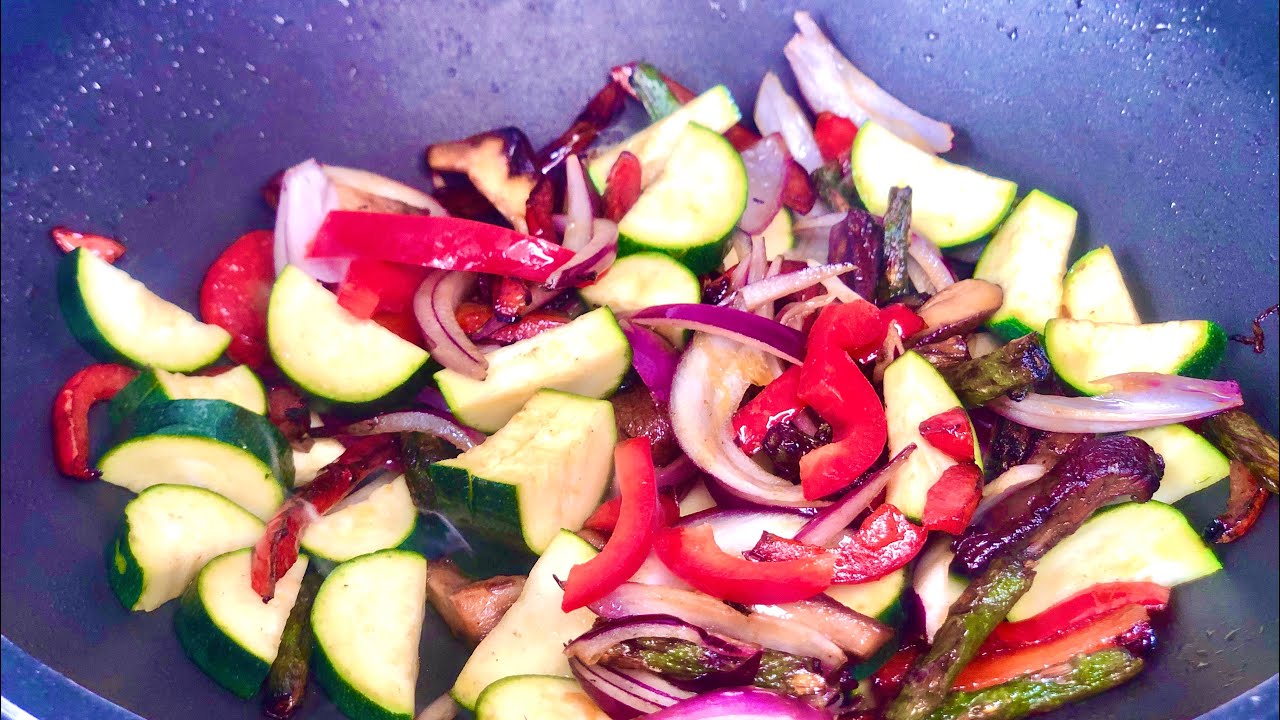 WOK DE PAVO CON VERDURAS